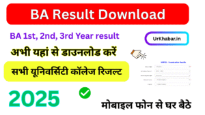 BA Result Download 2025, (B.A रिजल्ट 2025) जारी, किया जल्दी यहां से अभी डाउनलोड करें BA Result