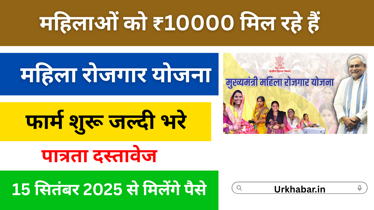 CM Mahila Rojgar Yojana 2025: आप सभी मुख्यमंत्री महिला रोजगार योजना 2025 से पाए ₹10000 की आर्थिक मदद
