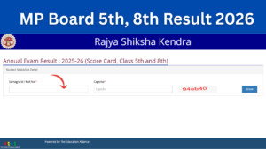 MP Board 5th, 8th Result 2026: (OUT) RSKMP 5वीं 8वीं रिजल्ट लिंक rskmp.in पर रोल नंबर द्वारा
